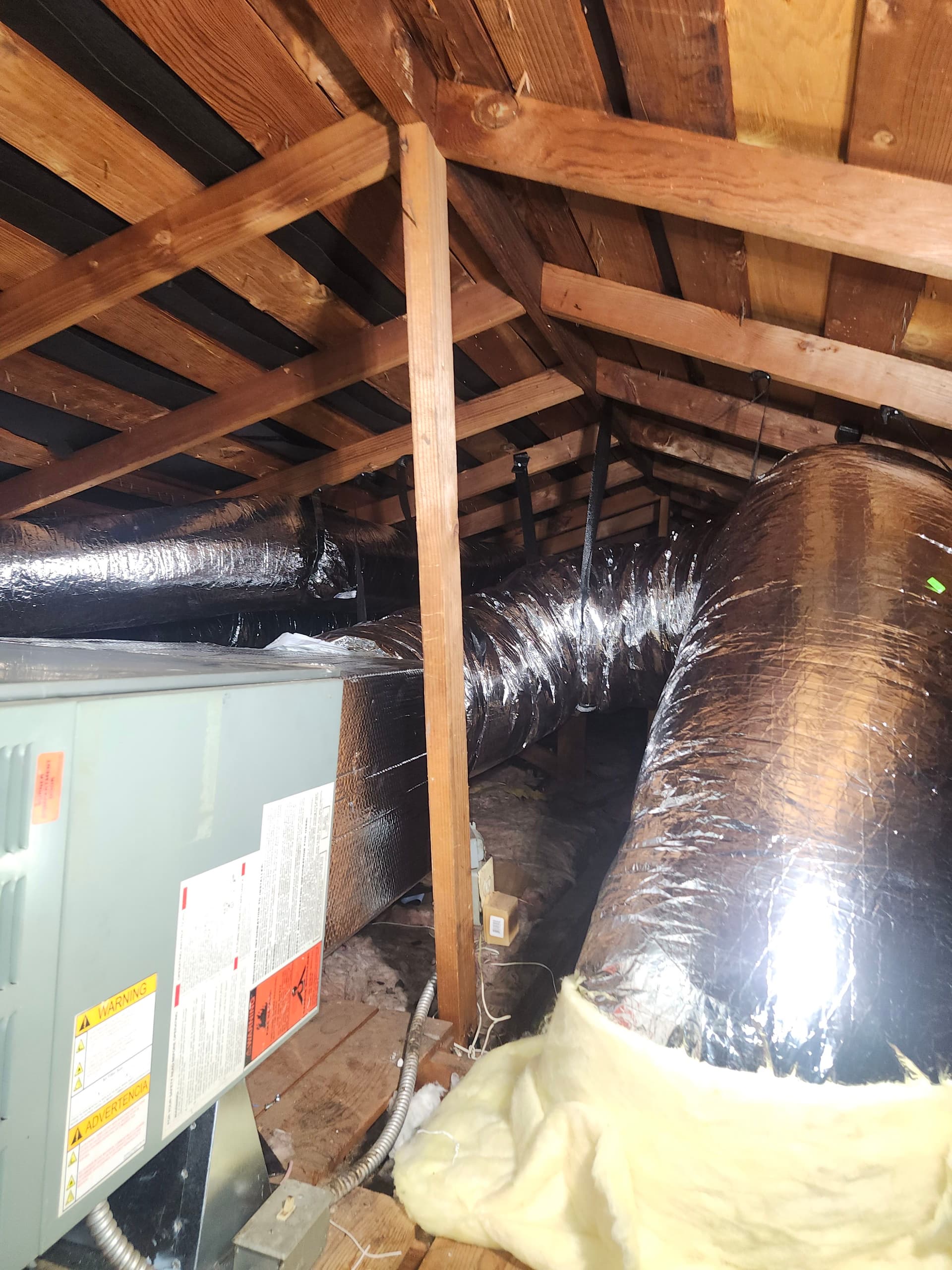 Gallery photos for New AC Install and Larger Ductwork for Better Efficiency: Image #8