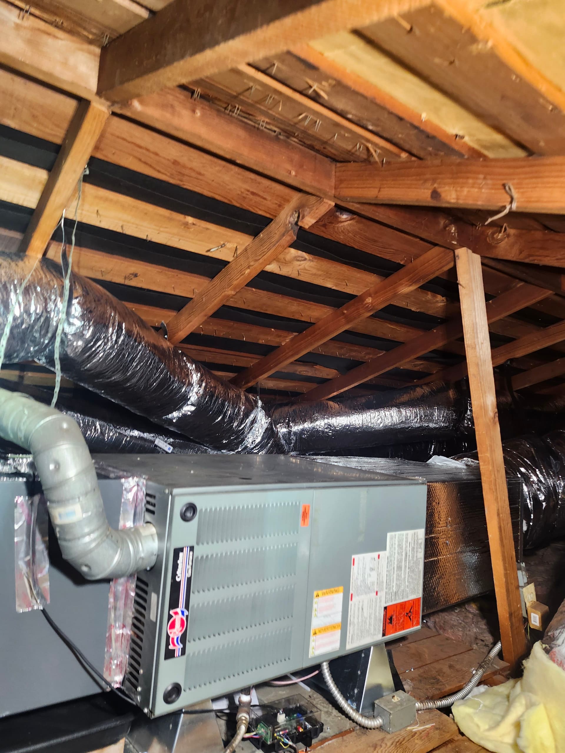 Gallery photos for New AC Install and Larger Ductwork for Better Efficiency: Image #4