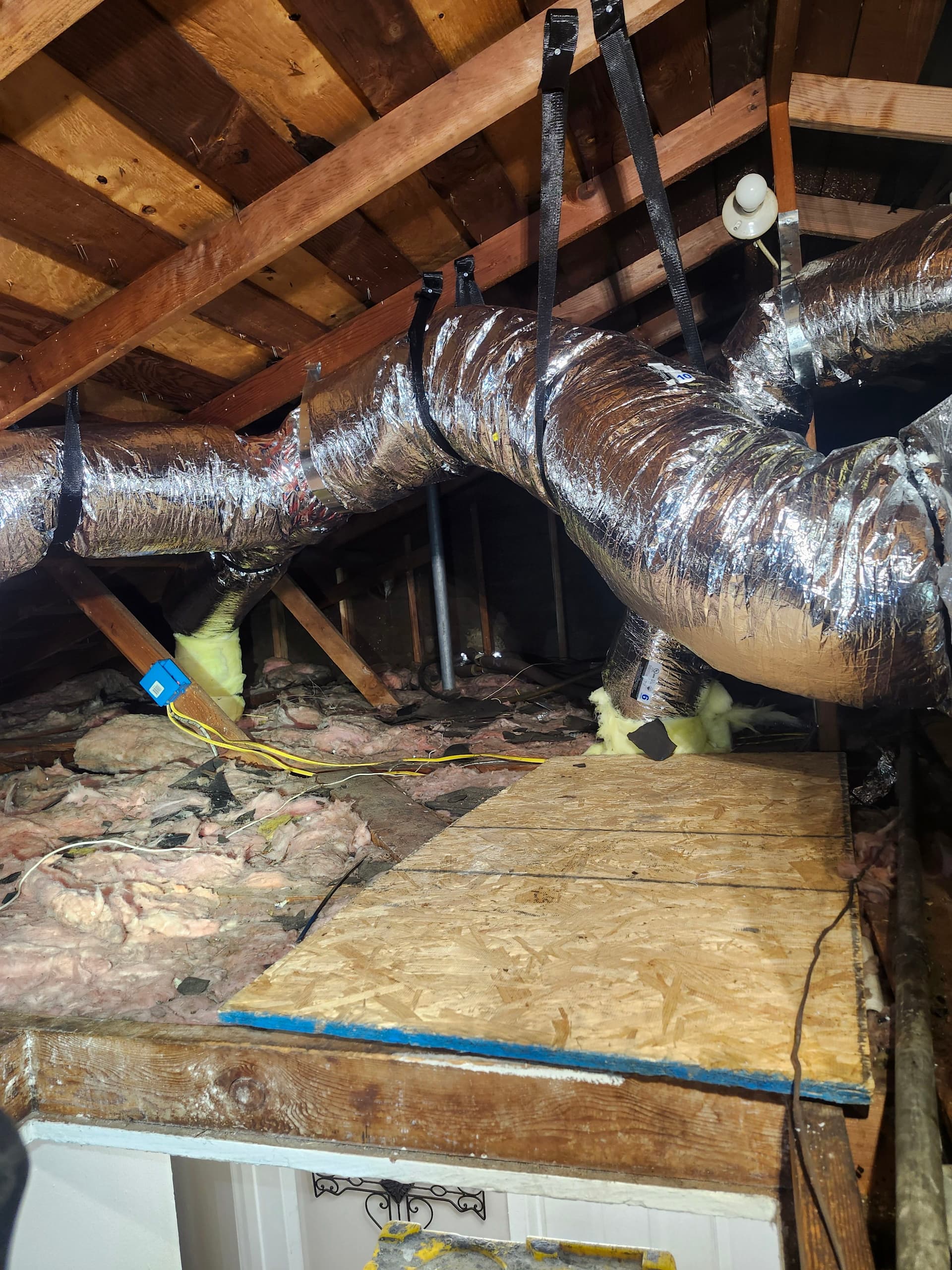 Gallery photos for New AC Install and Larger Ductwork for Better Efficiency: Image #6