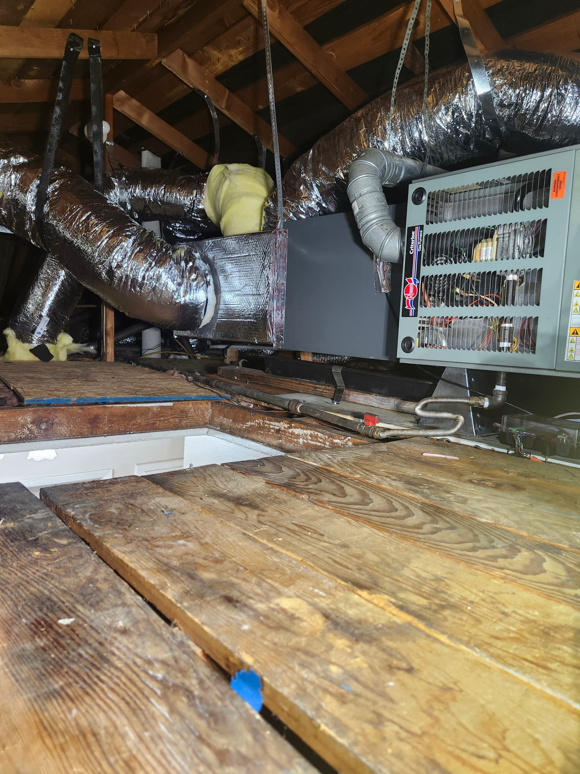 Gallery photos for New AC Install and Larger Ductwork for Better Efficiency: Image #5